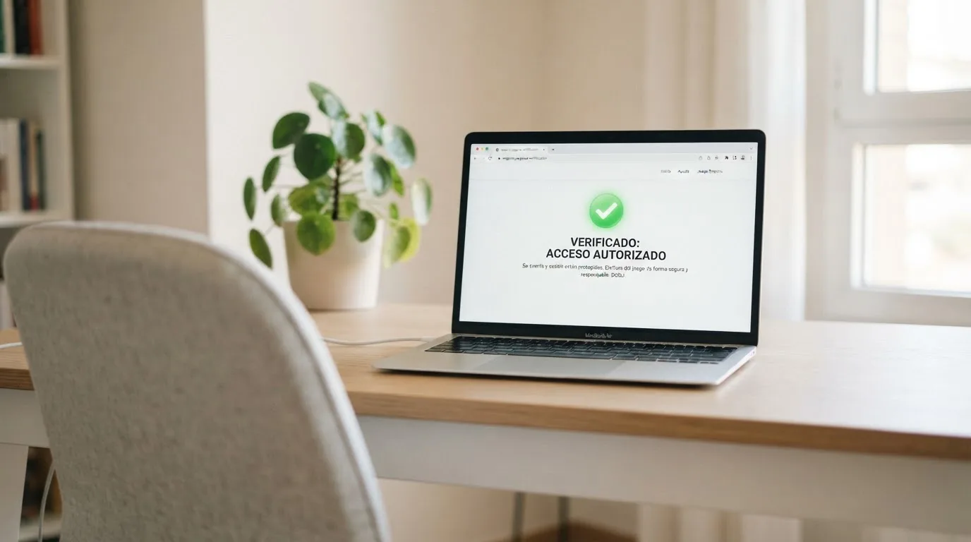 Sello oficial de la Dirección General de Ordenación del Juego sobre el dominio .es de un casino online
